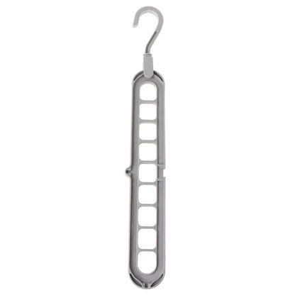 VESTA SmartFold | 9-Tier Adjustable Closet Hanger | Versatile Intelligent Closet Solution | Compact Folding Space-Optimizer Hook | Sturdy Polypropylene Build